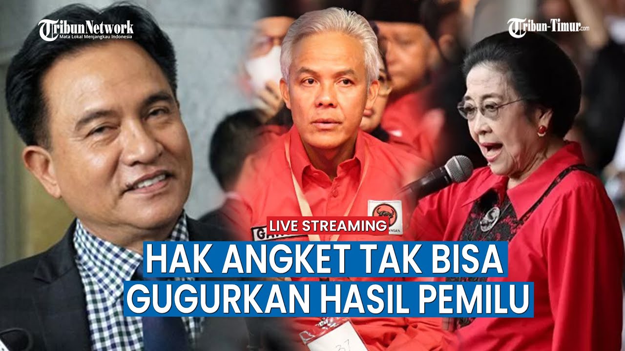 🔴Yusril Sebut Hak Angket Tak Bisa Gugurkan Hasil Pemilu, Mahfud MD Tak ...