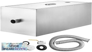 VEVOR 8 LB Commercial Grease Trap 6 GPM Commercial Grease Interceptor Stainless Review