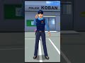 Yuta panggil petugas polisi ist mom🤣. #sakuraschoolsimulator #sakura #viralvideo #cartoon #shots