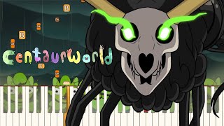 The Nowhere King - Centaurworld | Piano Tutorial (Synthesia)