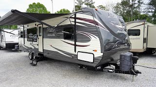 SOLD! 2015 Palomino Puma 30RKSS Anniversary Edition, Slide, Opposing Sofas, Loaded, $14,900