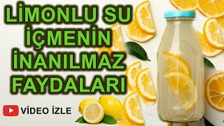 Her Şeye mi İyi Gelir! 15 Gün Boyunca Limonlu Su İçmenin Faydaları Saymakla Bitmiyor