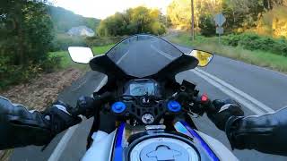 R15M POV - Evening Ride through the Hills