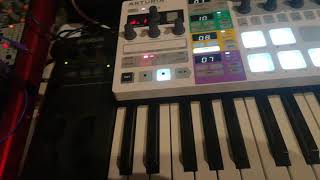 Behringer system 55 960 962 Drumbrute impact with one oscillator lick