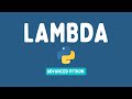 Advanced Python Tutorial - Lambda Function