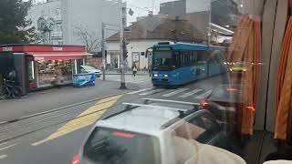 Trams Zagreb 1519 - ZET trams Ozaljska Zagreb.