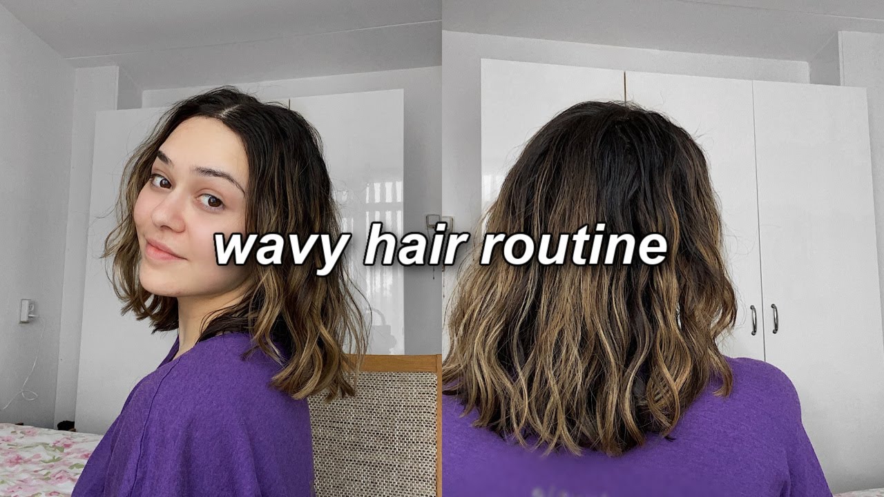 Updated 2A Wavy Hair Routine *in-depth* - YouTube