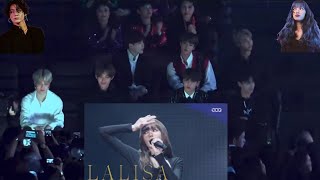 BTS reaction to Blackpink Lisa (LALISA+MONEY) Tokyo performance