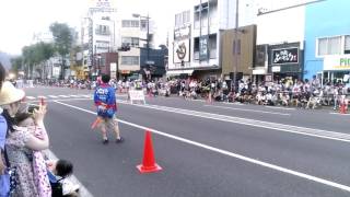 福島わらじ祭り　2017  わらじ競争　女性の部