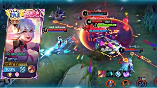 FANNY TIPS AND TRICKS WHEN FIGHTING FULL CC ENEMIE❗️MOBILE LEGENDS