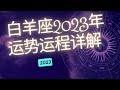 白羊座2023年整体运势分析 白羊座2023年运程 十二星座2023年运势 ahmiao tv