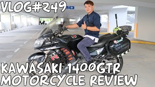 Vlog#249 Kawasaki 1400GTR Motorcycle Review Singapore | Feat. Fuji Motovlogs