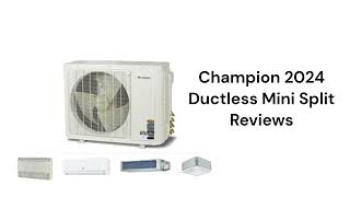 HvacRepairGuy 2024 Champion Brand Ductless Mini Split Reviews