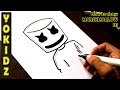 How to draw MARSHMALLOW DJ