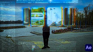 3D Carousel Animation in After Effects Tutorial || Keanu Visuals Viral Reels Style