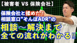 【被害者vs保険会社】第4回‼︎保険会社と揉め事の相談窓口のそんぽADR‼︎相談から解決 まで全ての流れがこれでわかる！