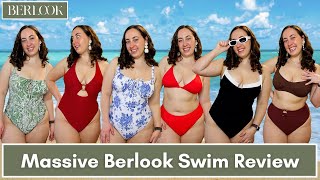 MASSIVE Sustainable Swimwear Haul + Review | BERLOOK Swimwear