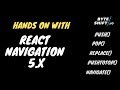 Hands on Stack Navigator | push(), pop(), replace(), pushToTop(), navigate() | React Navigation 5.x
