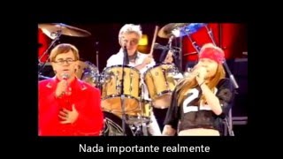 Bohemian Rhapsody-Axl Rose & Elton Jhon (Sub. Español)
