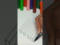 3D illusion #trending #creative #art #diy #satisfying #viral