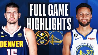 NUGGETS at WARRIORS | NBA FULL GAME HIGHLIGHTS | October 21, 2022