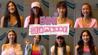 BINI answers Slambook Questions!