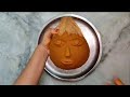 Varalakshmi vratham ammavaru l Make Devis face with coconut and turmeric l Full video in my channel