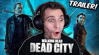 The Walking Dead: Dead City - Official Trailer REACTION!!! (Negan & Maggie Spin-off)
