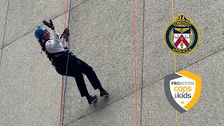 Deputy Chiefs Rappel Down the Westin Hotel to Raise Funds For ProAction Cops \u0026 Kids