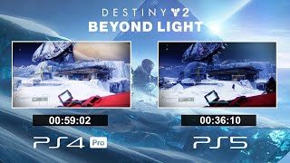 Destiny 2 - PS4 Pro Vs PS5 Load Time Comparison