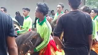 Gending eling_eling Tari Janturan Ebeg  klasik Sekar Wono Budoyo !! in Padawaras,tanggeran somagede