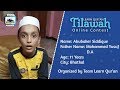 Abubaker Siddique S/o Mohammed Yusuf D.A | Learn Qur'an Tilawah - Online Contest, Bhatkal