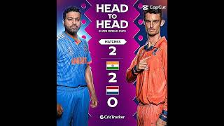 INDIA VS NETHERLAND HEAD TO HEAD MATCHES #ENDVSIND #WORLDCUP #CRICKETLOVER
