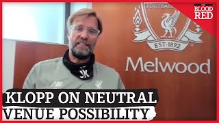'WE HOPE IT IS AT ANFIELD' | Jurgen Klopp on Liverpool's Title Win