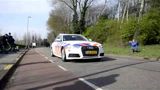 Prio 1 verkeerspolitie Audi A6 Avant tijdens persdag 2019