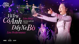 Phương Mỹ Chi (ft. Pháo) - Liên khúc Vũ Trụ Có Anh & Đẩy Xe Bò | Live Performance at Showcase