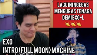 Guru Vocal Komentari EXO - INTRO (FULL MOON) MACHINE (Reaction)