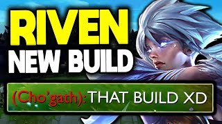THIS RIVEN BUILD IS BROKEN! (1 COMBO, 1 PENTA) 1V9 TOPLANE RIVEN BUILD - S10 RIVEN GAMEPLAY GUIDE