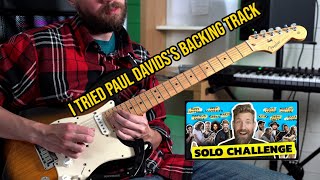 Taking a solo on Paul Davids's 2023 Solo Challenge backing track!