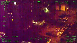 Volusia County Sheriff's Office helicopter shows procession for fallen officer