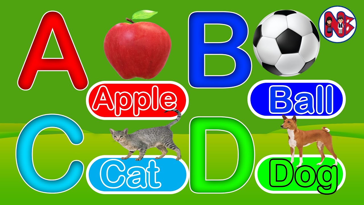 A For Apple, B For Ball, Abc Songs, Alphabet Song, English Alphabets ...