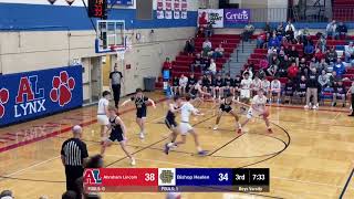 ALHS Boys Varsity vs Bishop Heelen - Highlight Reel - 02/14/2025