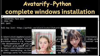 Avatarify-Python: Easy & Complete Windows Installation Guide for Real-Time Avatar Animation!