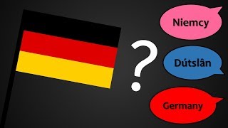 Explaining the Many Names of Germany/Deutschland/Allemagne etc.