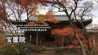 宝筐院(京都･嵐山)の境内と紅葉：Hokyo-in (Arashiyama, Kyoto)