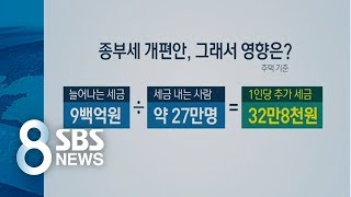 부동산 부자들, 겁먹을까?…종부세 개편안 분석해보니 / SBS