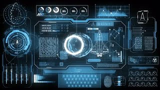 Spaceship Hud Dashboard In 4k Stock Motion Graphics Doovi