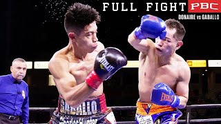 Donaire vs Gaballo FULL FIGHT: December 11, 2021 | PBC on Showtime