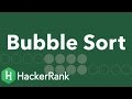Algorithms: Bubble Sort