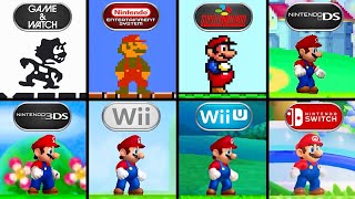 Super Mario Bros. G&W vs NES vs SNES vs NDS vs 3DS vs Wii vs Wii U vs Switch